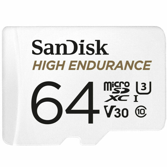 Карта памяти микро SD SanDisk High Endurance 64GB 64 Гб