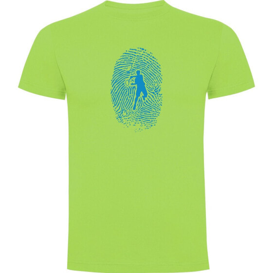 KRUSKIS Tennis Fingerprint short sleeve T-shirt