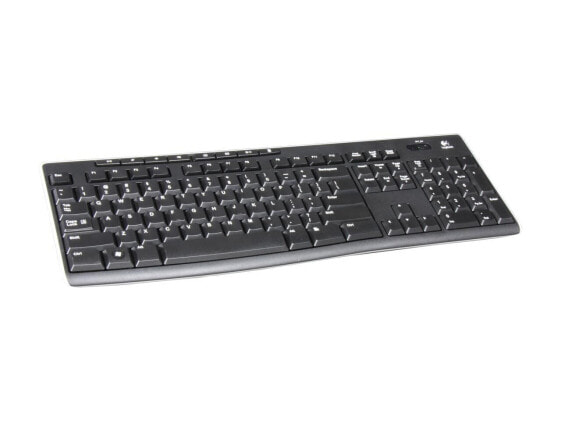 Logitech K270 Wireless Keyboard for Windows, 2.4 GHz Wireless, Full-Size, Number