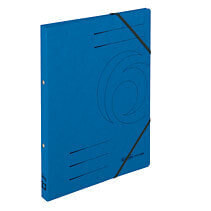 Herlitz 11255437 - A4 - Cardboard - Blue - Portrait - 1.4 cm - 1 pc(s)