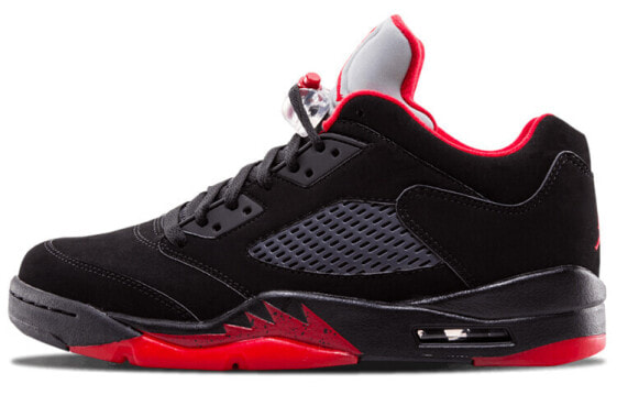Кроссовки Nike Air Jordan 5 Retro Low Alternate 90 (Черный)