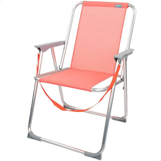 AKTIVE Beach Fixed Aluminum Folding Chair