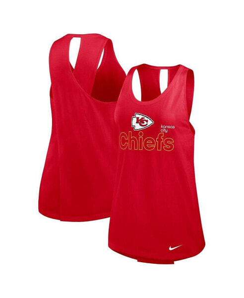 Women's Red Kansas City Chiefs Performance Tank Top