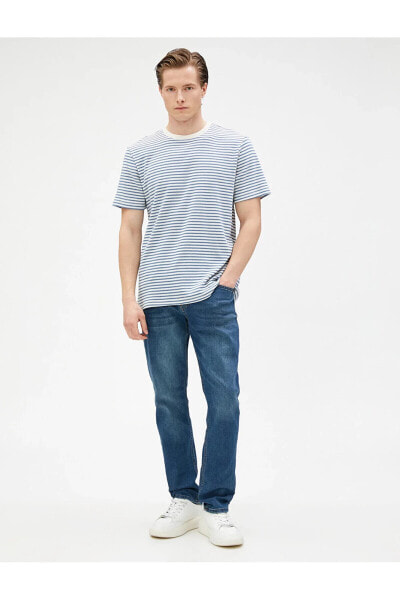 Slim Fit Kot Pantolon - Brad Jean