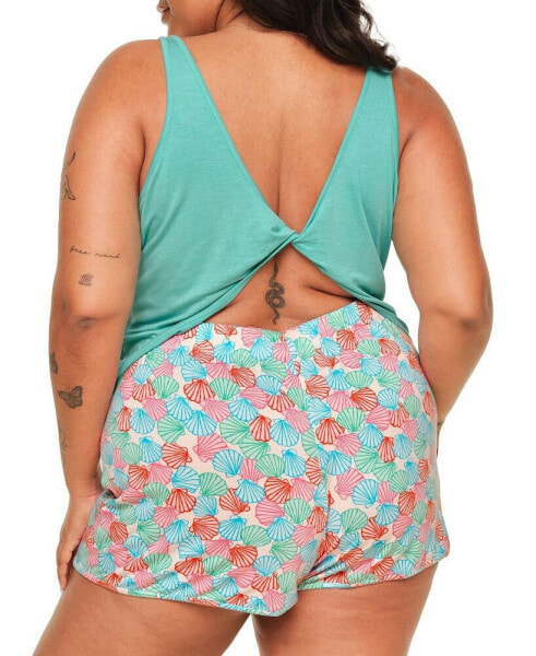 Plus Size Balenda Pajama Set