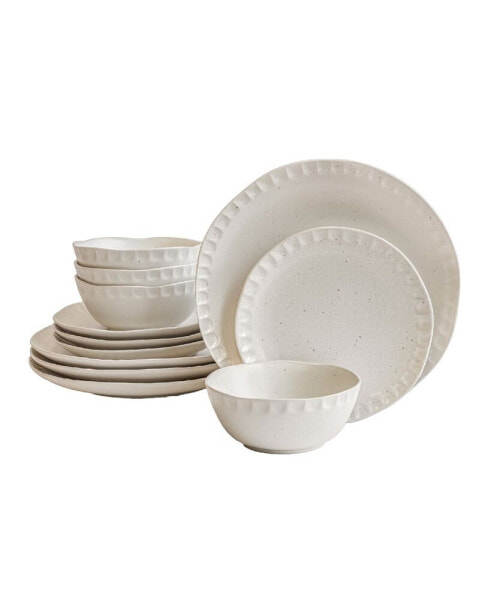 Vesper 12 Piece Dinnerware Set