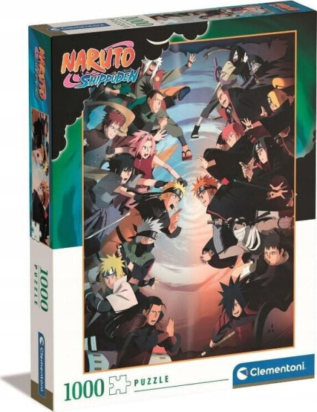 Clementoni CLE puzzle 1000 Anime Naruto Shippuden 39834