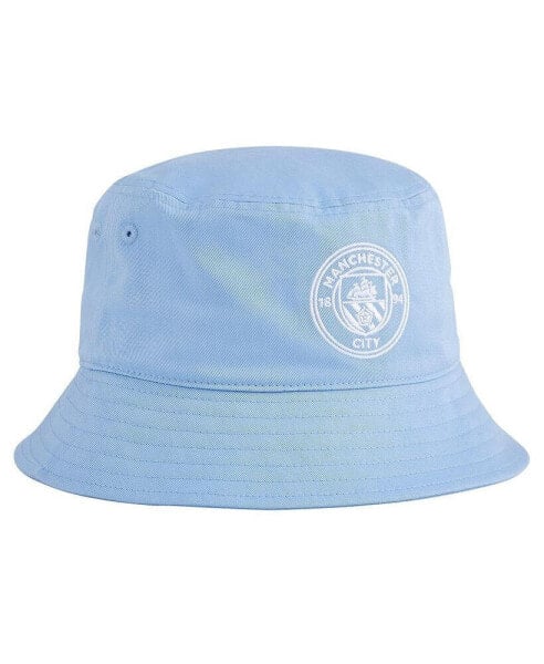 Men's and Women's Sky-Blue Manchester City Essential Bucket Hat