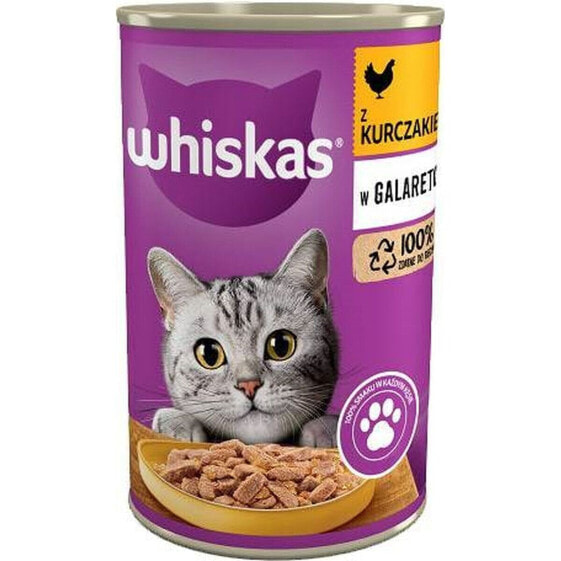 Влажный корм Whiskas с курицей в желе 400 г