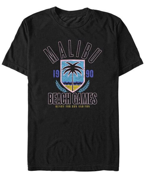 Men's Beach Games Short Sleeves T-shirt
