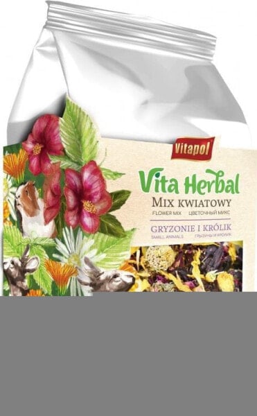 Vitapol Vita Herbal dla gryzoni i królika, mix kwiatowy, 50g
