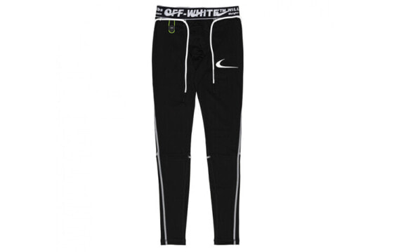 Тренировочные тайтсы Nike x OFF-WHITE SS20 Dri-FIT для мужчин, черные