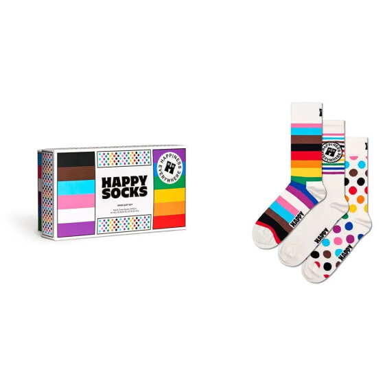 Носки спортивные Happy Socks Prides Gift Set полные носки 3 пары