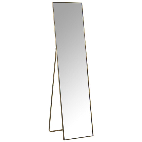 Free standing mirror Alexandra House Living Golden 5 x 136 x 35 cm Rectangular