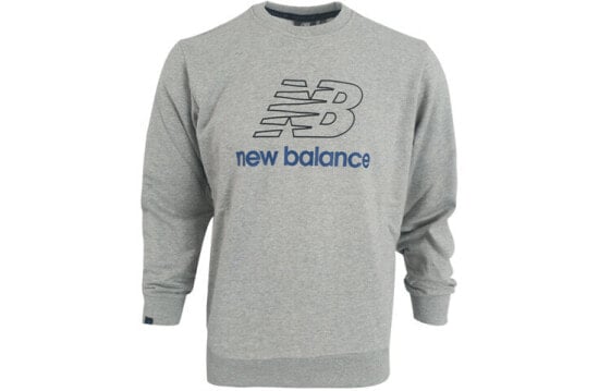 Толстовка мужская New Balance NC91E041-GR, серого цвета