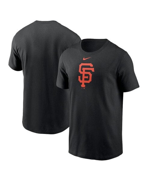 Men's Black San Francisco Giants Fuse Logo T-Shirt