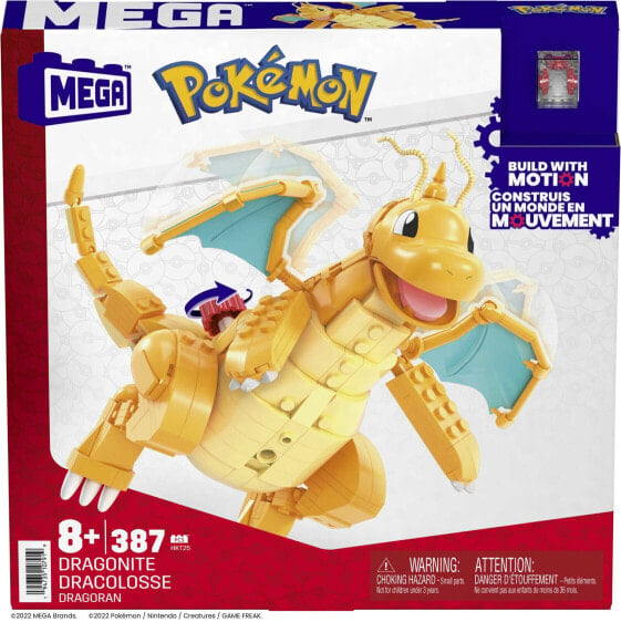 MEGA Brands Pokemon Dragonite Konstruktionsspielzeug