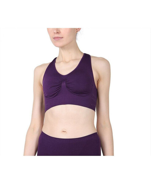 Women's Lleva Seamless Shaping Racerback Sports Bra