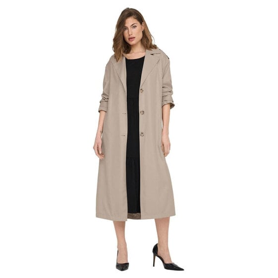 ONLY Line X Long Trench Coat