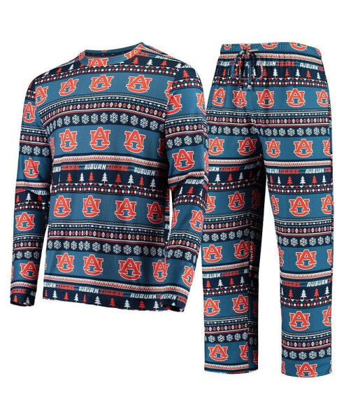 Пижама Concepts Sport Auburn Tigers Ugly Sweater Knit