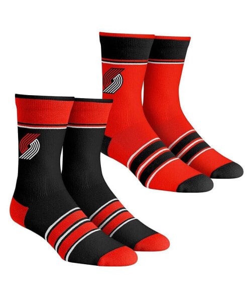 Носки Rock Em Portland Trail Blazers Multi-Stripe 2-Pack