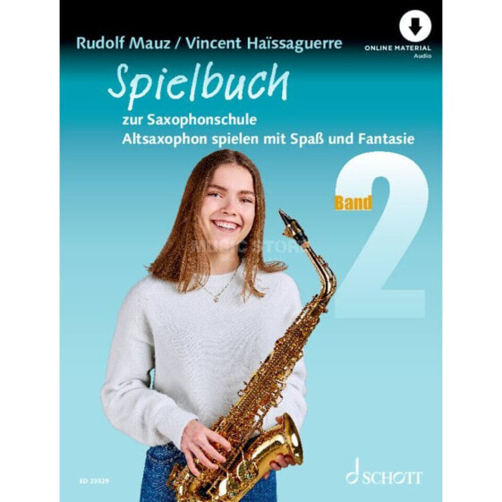 Schott Music Saxophonschule: Spielbuch 2