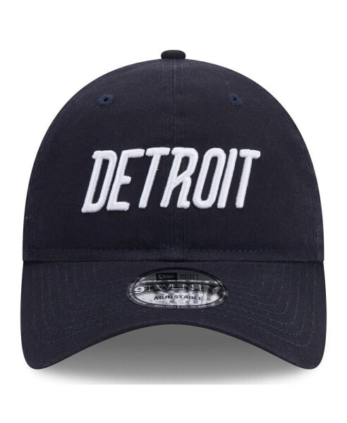 Men's Navy Detroit Tigers 2024 City Connect 9TWENTY Adjustable Hat