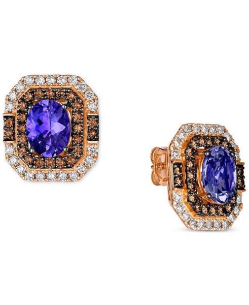 Серьги Le Vian Blueberry Tanzanite&