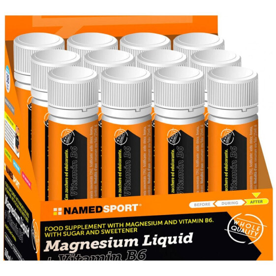 NAMED SPORT Super Magnesium Liquid 25ml Neutral Flavour Vial