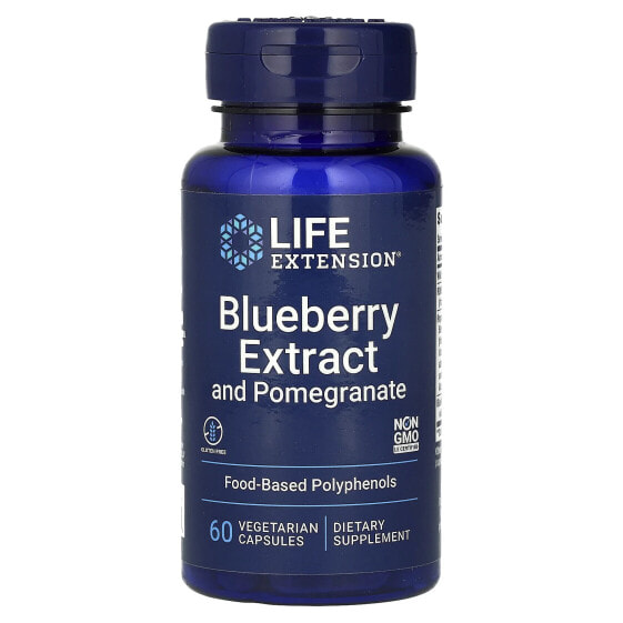 Blueberry Extract and Pomegranate, 60 Vegetarian Capsules