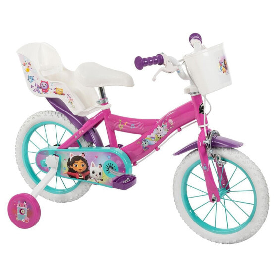 Детский велосипед Disney Gabby Dollhouse 14''