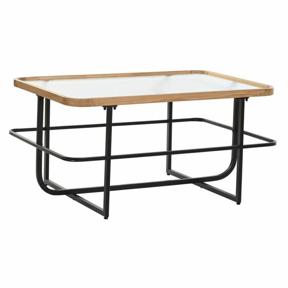 Кофейный столик DKD Home Decor Стеклянный Металл (90 x 60 x 46 cm)