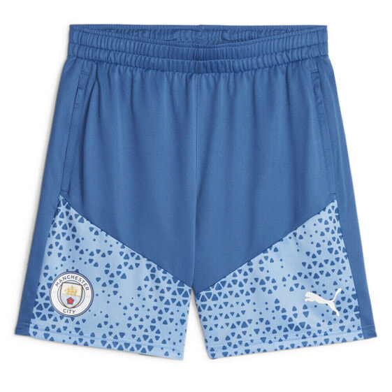 Puma Mcfc Soccer Training Shorts Mens Size L Casual Athletic Bottoms 77286706