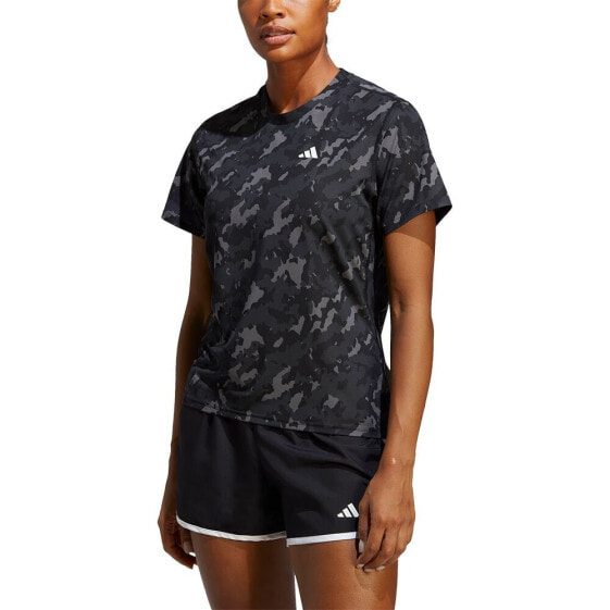 ADIDAS Own The Run Aop short sleeve T-shirt