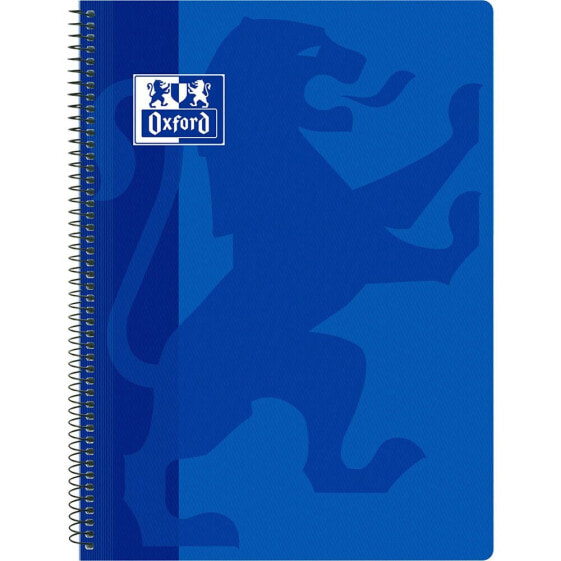 OXFORD HAMELIN A4 Notebook 4X4 Grid 80 Sheets Plastic Cover