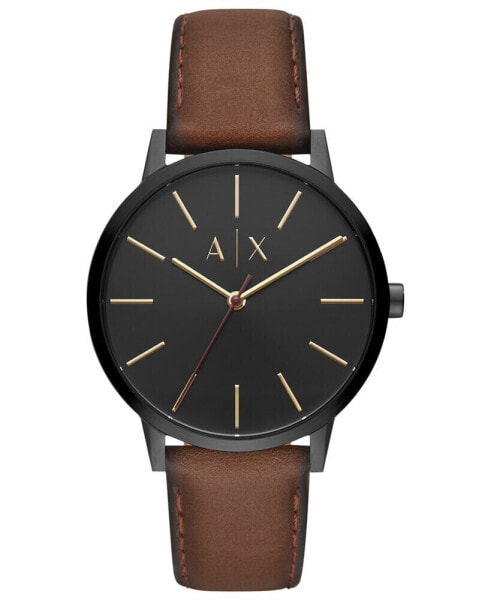 Часы ARMANI EXCHANGE Brown Leather 42mm