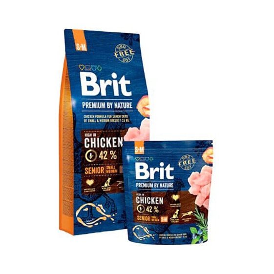 BRIT Premium By Nature Small And Medium Senior 8kg Dog Food