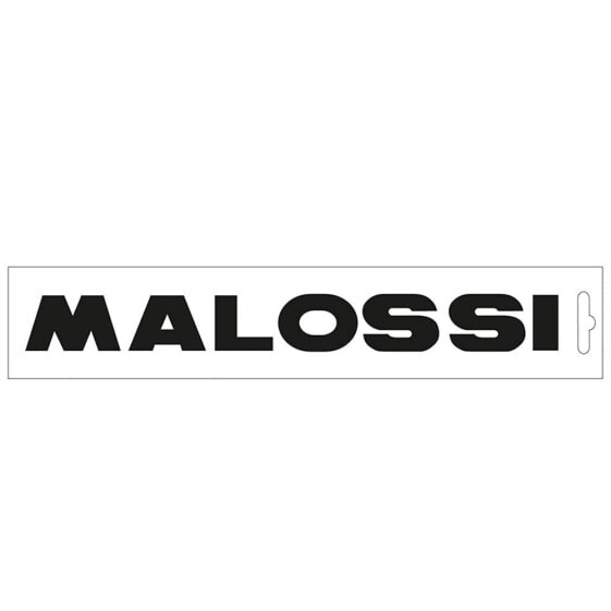 Наклейка MALOSSI Black Iconic 16,6 см