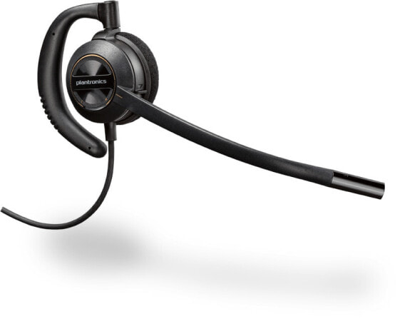 Poly EncorePro 530 - Kopfhörer - Ohrbügel - Büro/Callcenter - Schwarz - Monophon - Ohraufliegend
