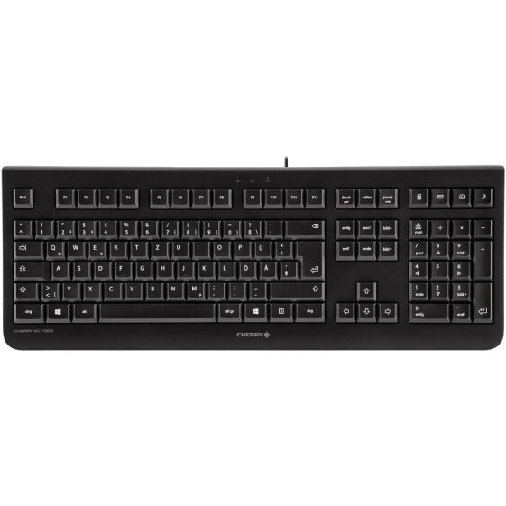 Cherry KC 1000 - Keyboard - QWERTY - Black