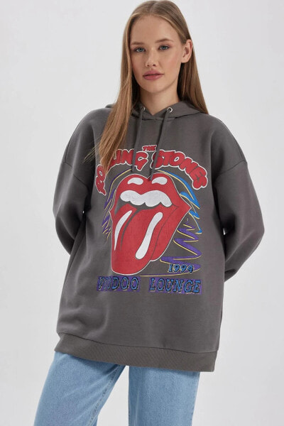 Свитшот Defacto Rolling Stones Oversize Fit