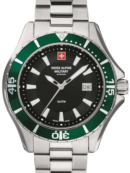 Часы Swiss Alpine Military Diver 45mm 10ATM