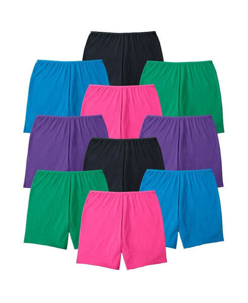 Plus Size Cotton Boxer 10-Pack