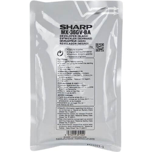 Тонер-картридж Sharp MX-36GVBA для принтеров Sharp MX-2010U/2310U/2314N/2614N/3114N/2640N/3140N/3640N/2610N/3110N/3610N (60000 страниц)