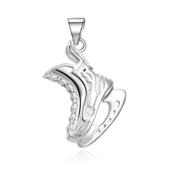 Silver pendant Ice skates AGH731