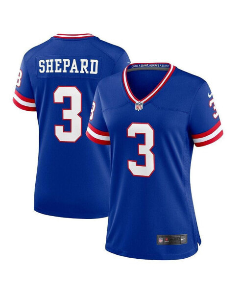 Women's Sterling Shepard Royal New York Giants Classic Player Game Jersey