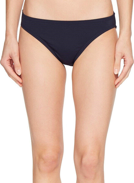 MICHAEL Michael Kors Womens 183463 Classic Bikini Bottoms Swimwear Navy Size XS