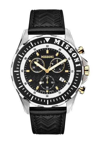 Missoni Schweizer Herrenuhr New Chrono