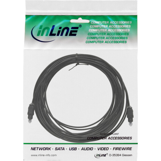 InLine Optical Audio Cable Toslink male / male 3m