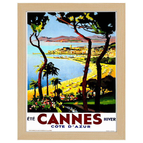 Bilderrahmen Poster Cannes